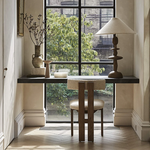 Silla de comedor de madera de fresno de lujo moderna, tapicería de tela, estilo escandinavo al aire libre para escuelas, gimnasios, apartamentos, uso en la sala de estar - Product Image 4