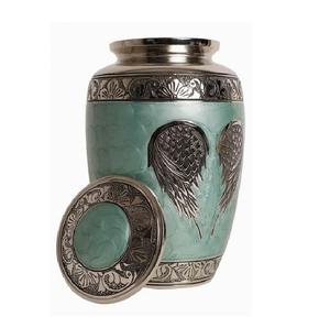 โกศใส่เถ้ากระดูกสำหรับงานศพทำจากโลหะโกศใส่มือโกศใส่เถ้ากระดูก - Product Image 5