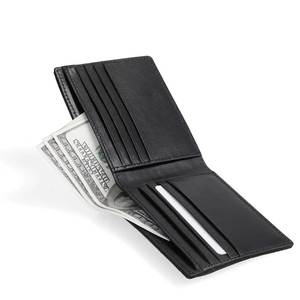 2026 Premium Quality Best Look Custom Name Leather <b>Wallet</b> Premium Quality Stylish Look Zipper Style Leather <b>Wallet</b> - Product Image 2