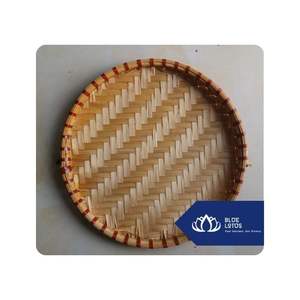 Bandeja de Bambú para Aventar, Ideal para la Clasificación, Secado y Procesamiento Tradicional de Granos, para Pedidos Personalizados, Vietnam - Product Image 1