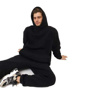 Ensemble de survêtement pour homme, coupe ajustée, tendance, de haute qualité, combinaison de couleurs, pour l'entraînement et la salle de sport - Product Image 6