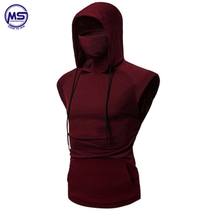 Venta al por mayor personalizable 100% sudaderas de algodón hombres de gran tamaño gimnasio sudaderas con capucha patrón sólido otoño Streetwear técnicas teñidas lisas - Product Image 4