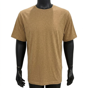 Camiseta de Algodón 100% de Peso Pesado, Color Sólido, Talla Grande, Personalizada al por Mayor, Camiseta de 300 g/m² para Hombre - Product Image 4