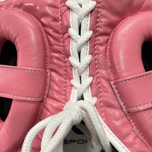 Protector de Cabeza de Boxeo Rosa Personalizado FLY, con Logotipo Personalizado, Ajustable, Profesional, para Sparring y Kickboxing - Product Image 5