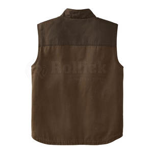 Chaleco de Cuero para Hombre, Último Modelo, Ropa de Moda, Chaleco de Cuero sin Mangas, Venta al por Mayor de Chalecos de Cuero para Hombre, Ropa Masculina - Product Image 4