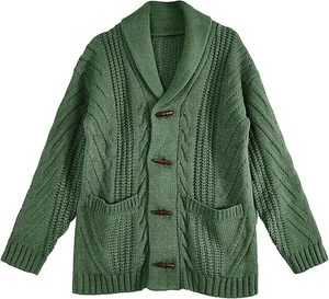 Pull en maille à col rond décontracté de qualité supérieure pour hommes Respirant Anti-rétrécissement Hiver Laine Polyester/Coton Faible MOQ - Product Image 1