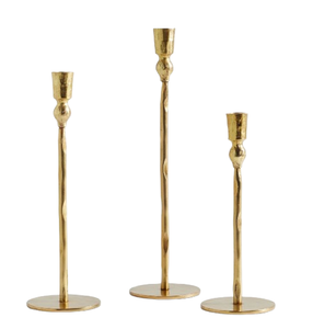 Portavelas cónico de Metal pulido dorado más vendido para decoración de restaurante en casa para vajilla decorativa de Pascua - Product Image 4