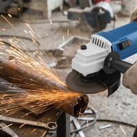 Meuleuse d'angle électrique en gros 115mm 500W, outil de découpe portatif filaire, outils électriques OEM, usine source