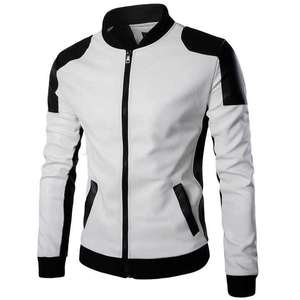 Veste en cuir moto et motard unisexe de qualité supérieure pour l'hiver avec capuche en toile de vache doublée de coton - Product Image 6