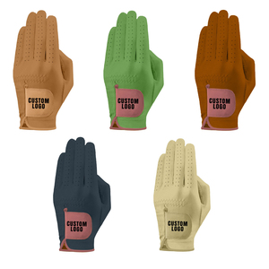 Service OEM en peau de mouton Gants de golf pour adultes personnalisés, de haute qualité, antidérapants, respirants - Product Image 1