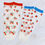 Lot de 2 paires de chaussettes transparentes à motif floral, douces, fruitées, respirantes, chaudes, tricotées, longueur mi-mollet, imprimé floral, taille unique - Product Image 5
