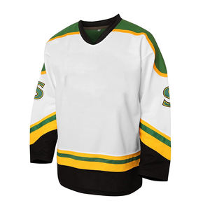 เสื้อฮ็อกกี้น้ำแข็งชุดฮ็อกกี้ออกแบบได้ตามต้องการพิมพ์ลายโพลีเอสเตอร์ - Product Image 1