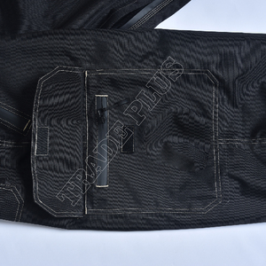 Pantalones Cargo Negros Personalizados, Térmicos, Impermeables y Resistentes al Viento, con Cierre de Cremallera, Dobladillo Ajustado y Múltiples Bolsillos Utilitarios - Product Image 5