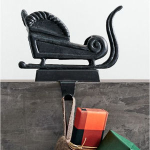 Support de bas en métal de conception fantastique support de stock décoratif noir support de stock de décor de noël à bas prix - Product Image 1