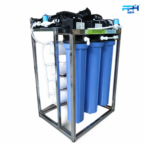 เครื่องกรองน้ำ RO ประสิทธิภาพสูง 100 ลิตรต่อชั่วโมง ผลิตจากวัสดุ FRP สำหรับการใช้งานเชิงพาณิชย์และอุตสาหกรรม - Product Image 2