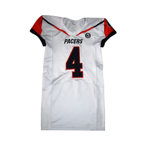 Camiseta de fútbol americano personalizada al por mayor de fábrica para niños, técnica de sublimación transpirable corta de talla grande fabricada - Product Image 2