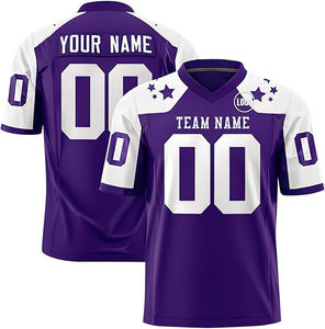 Maillot de football américain pour équipe scolaire en gros, uniforme en polyester léger 120GSM, vêtements de sport - Product Image 6