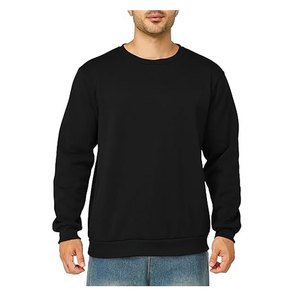 Sweat-shirts à capuche professionnels 100% coton, sweat-shirts en polyester vierges, col rond, impression de logo personnalisé, design de sweat-shirt à enfiler - Product Image 1