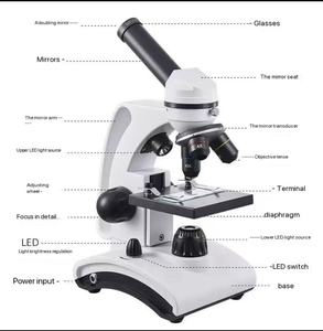 2000x Single-Light Optical Biological <strong>Microscope</strong> for Science Biology Class Student Teaching with Mobile Phone Clip <strong>Slide</strong> - Product Image 4