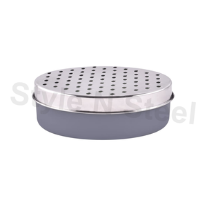 Rallador pesado Premium de acero inoxidable para cocina con un elegante diseño clásico - Product Image 1