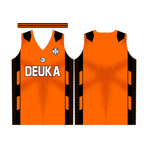 Camisetas de baloncesto sublimadas de diseño personalizado OEM 100% poliéster de talla grande temporada de verano transpirable impresa con logotipo de equipo personalizado - Product Image 2