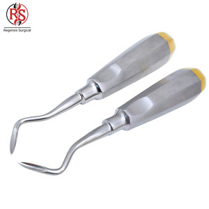 Elevadores Angulares de Raíz Dental de Acero Inoxidable, Instrumentos Dentales, Elevadores Angulares de Raíz Dental - Product Image 1