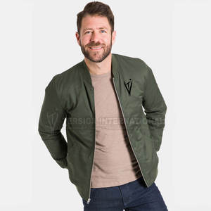 Chaqueta de invierno de bombardero para hombre, ropa de abrigo acolchada cálida para clima frío y estilo informal, chaqueta de invierno de bombardero clásica para hombre - Product Image 4