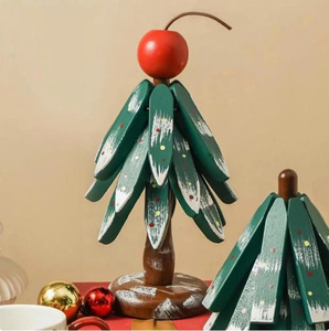 Sous-verre en bois d'arbre, tapis de table en bois artisanal pour tasse, pot, service, Vietnam par 99 Gold Data - Mme Violet - Product Image 4