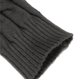 High Quality Wholesale Men's Crewneck Casual <b>Knit</b> Sweaters Solid Color Breathable Man Polyester Sweater - Product Image 4