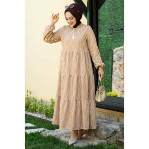 Hijab en vison à motifs floraux Robe modeste Robe de pudeur élégante à imprimé floral - Product Image 3