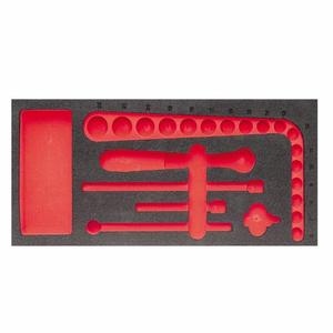 Module en mousse bicolore Usag pour kits et pièces SKD 519 M 613BEA 519 M 613BEB (vide) - Product Image 1