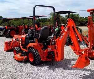  Tracteur à roues 4x4 BX25D Mini 25 ch avec chargeur frontal, équipement agricole compact de haute qualité, y compris le moteur à roulements, la pompe à engrenages - Product Image 4
