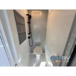 รถพ่วงเดินทางอินเทค รุ่นแบล็ควิง 830-X ปี 2026 น้ำหนักเบา ผลิตจากไฟเบอร์กลาส พร้อมโครงสร้างอะลูมิเนียม และครัวแบบเลื่อนออกได้ - Product Image 6