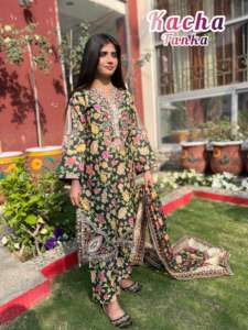 Señoras al por mayor Trajes readymade kameez shalwar readymade Lawn Suits Faisalabad Lawn Suits Alta calidad readymade shalwar kameez - Product Image 6