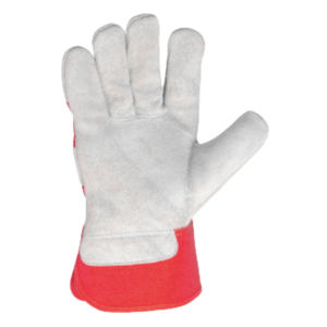 Guantes de trabajo de cuero de vaca de hombro selectos de alta calidad, trabajo de seguridad industrial resistente, protección de manos ignífugo - Product Image 6
