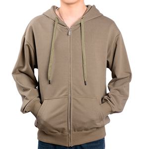 Vente en gros de sweats à capuche surdimensionnés 100% coton pour hommes, vêtements d'hiver super doux à fermeture éclair avec logo personnalisé, impression numérique tendance - Product Image 1