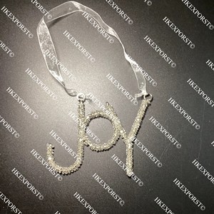 ลูกปัดทำด้วยมือของประดับต้นคริสต์มาสและของประดับความสุขหลากสีสำหรับเทศกาลคริสต์มาส - Product Image 2