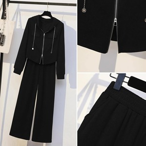 Traje deportivo informal de otoño para mujer, conjunto de 2 piezas adelgazante con capucha a la moda, la mejor y mejor calidad - Product Image 2