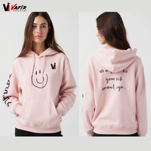 Sudaderas con Capucha Unisex de Algodón de Alta Calidad con Logotipo Personalizado, Felpa Gruesa, Corte Regular, Tallas Grandes, Diseño con Bolsillo para Invierno, Personalizables - Product Image 3