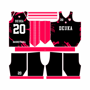 ชุดบาสเก็ตบอลแบบสั่งทำ OEM/ODM พิมพ์ลายด้วยเทคนิคซับลิเมชั่น ระบายอากาศได้ดี ผลิตจากผ้าตาข่ายโพลีเอสเตอร์ 100% มีไซส์พลัส - Product Image 2