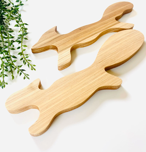 Palo de empuje de madera con artesanías de excelente calidad Animal Mango Wood Oven Rack Pull Push Handle - Product Image 3