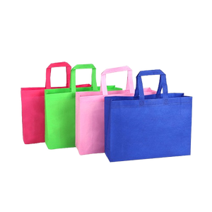 Sac fourre-tout d'épicerie pliable réutilisable en tissu non tissé écologique avec logo imprimé RTS-NW CENPLAS promotionnels thermoscellés - Product Image 6