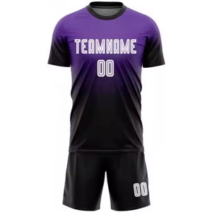 Camiseta de fútbol transpirable de secado rápido para niños, conjuntos de uniformes de fútbol personalizados, kits de fútbol, uniforme de fútbol para hombres - Product Image 2