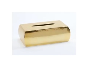 Servilleta de alambre de latón de alta calidad y soporte de caja de pañuelos característica colgante para Hotel/restaurante/oficina/coche precio bajo - Product Image 5