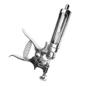 Seringues d'instrument vétérinaire de conception personnalisée professionnelle seringues durables en acier inoxydable examen médical précis Apto - Product Image 2