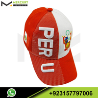 Gorra de béisbol bordada, Panamá Internacional, talla 1, para aficionados del equipo de fútbol