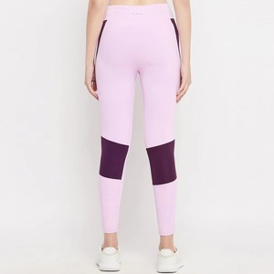 Leggings de yoga doux à taille haute avec logo personnalisé pour femmes Leggings de course à pied avec poche Leggings de yoga fitness - Product Image 6