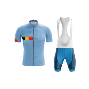 Ensemble de maillot de cyclisme pour hommes de qualité supérieure au Pakistan, vêtements de vélo confortables, impression par sublimation, vêtements de sport, design personnalisé, combinaison de cyclisme - Product Image 2