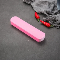 Portable PP voyage vaisselle universel boîte de rangement étui de qualité alimentaire vaisselle cuisine fourchette cuillère boîte pour enfant école couverts