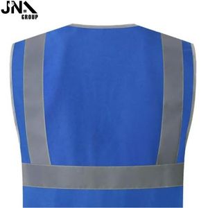 Chaleco DE SEGURIDAD reflectante de alta visibilidad al por mayor para tráfico de construcción fuera del trabajo montar - Product Image 5
